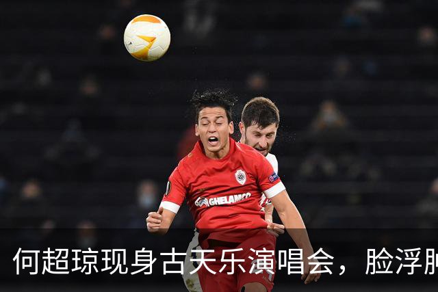 何超琼现身古天乐演唱会，脸浮肿头发花白不敢认，手抱着包超谨慎